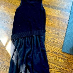 Acrobat sweater/sheer dresss